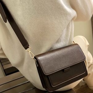 Brand New Faux Leather  Messager Bag Flap Shoulder  Crossbody handbag